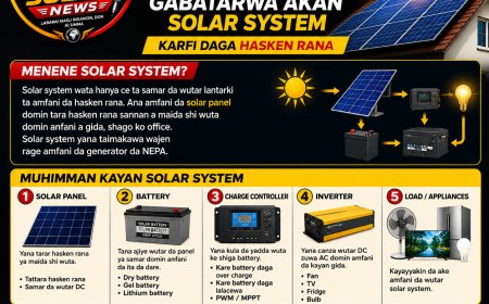 Lesson (1) gabatarwa akan koyon solar system
