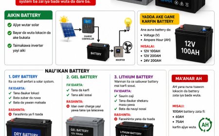 LESSON 3 KOYON BATTERY A SOLAR SYSTEM