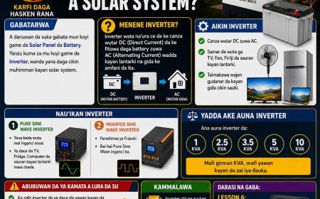 DARASI NA 5: MENENE INVERTER A SOLAR SYSTEM?
