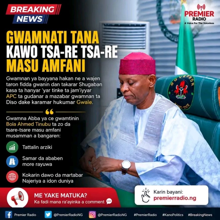 Gwamnati tana kawo tsare tsare masu amfani
