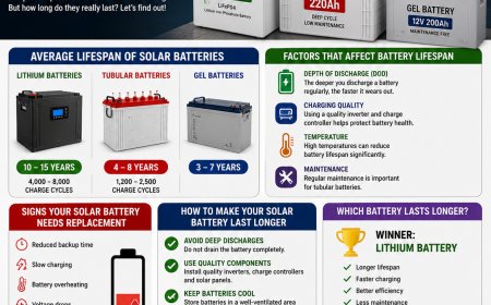 How Long Do Solar Batteries Last? Complete Guide (2026)