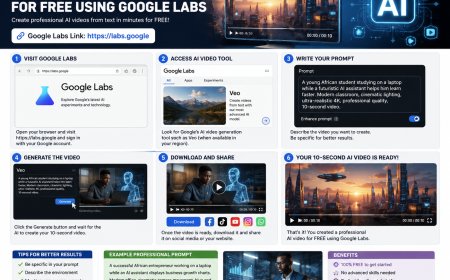 How to Create a 10-Second AI Video for Free Using Google Labs