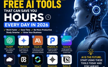 Top 10 Free AI Tools That Can Save You Hours Every Day in 2026