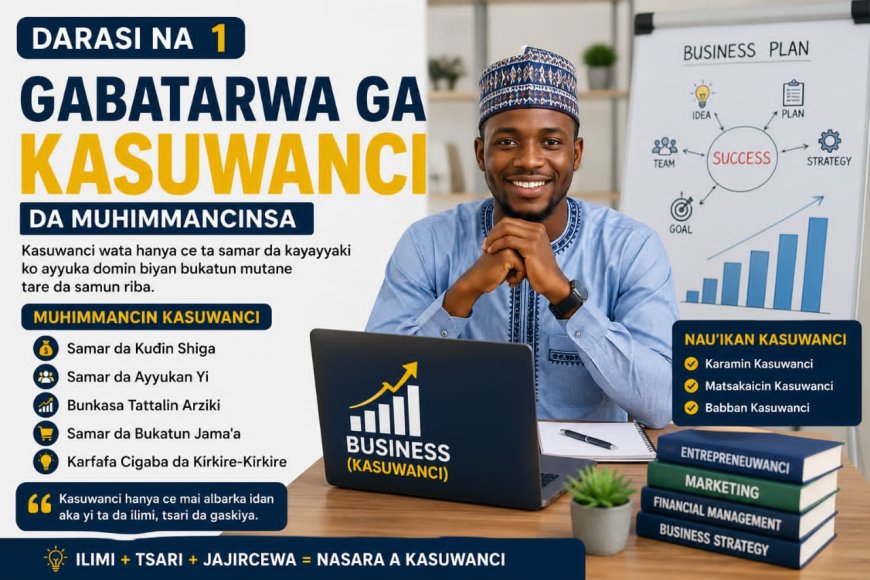 DARASI NA 1: GABATARWA GA KASUWANCI DA MUHIMMANCINSA